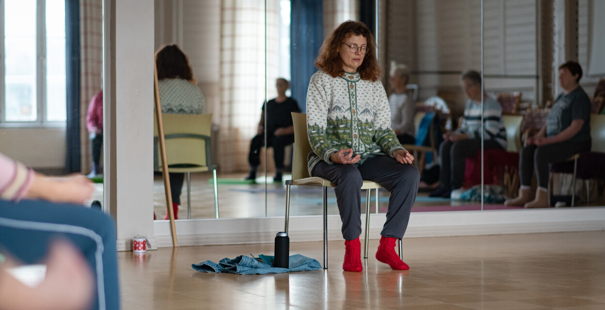 Meditatiivinen tuolijooga